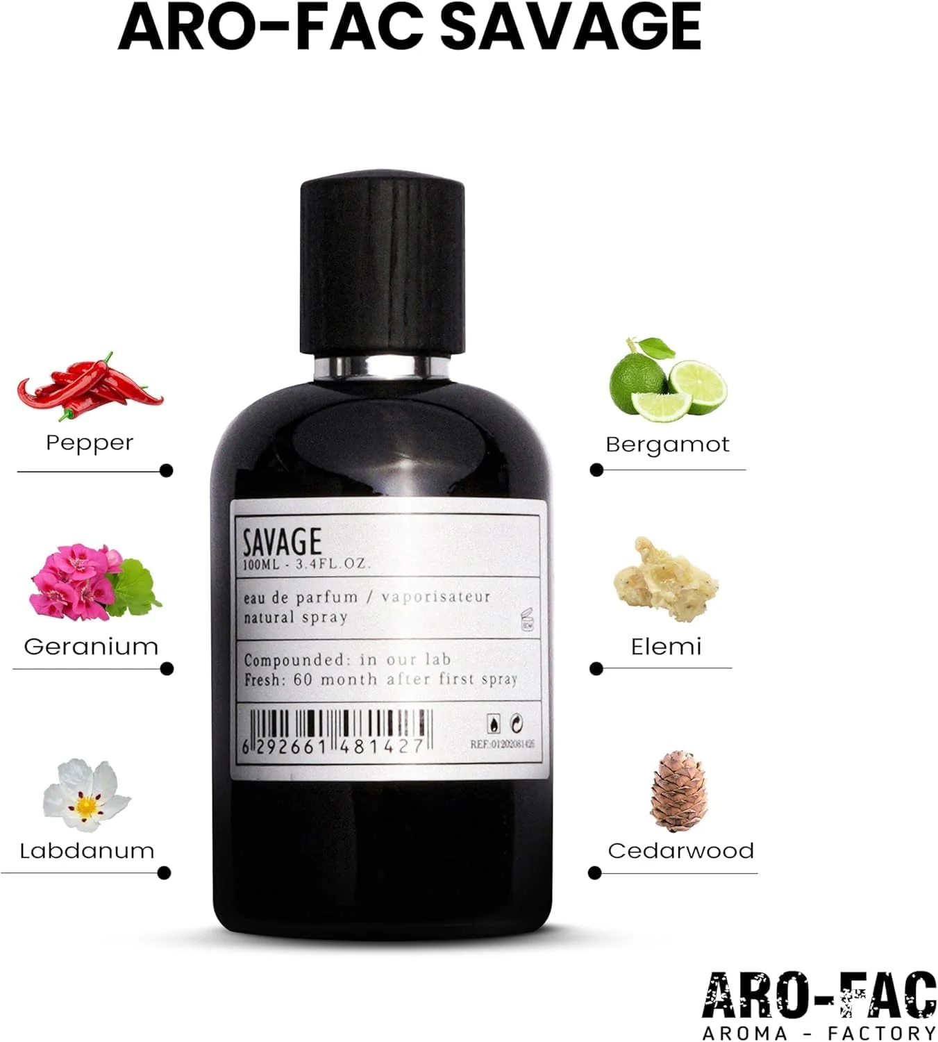 عطر مردانه آرو فک سوج بای ای ام دی پرفیومز - عطر ماندگار برای مردان - ادو پرفیوم مردانه ۱۰۰ میلی لیتر