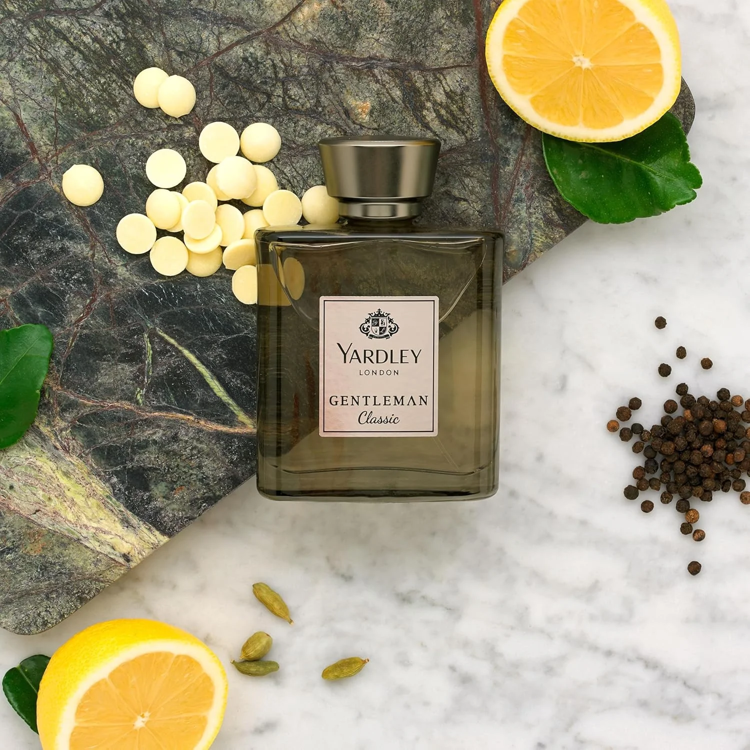 عطر مردانه کلاسیک یاردلی، ادو پرفیوم لوکس، مرکبات، فلفل سیاه و ترکیبی تند از هل، 100 میلی لیتر