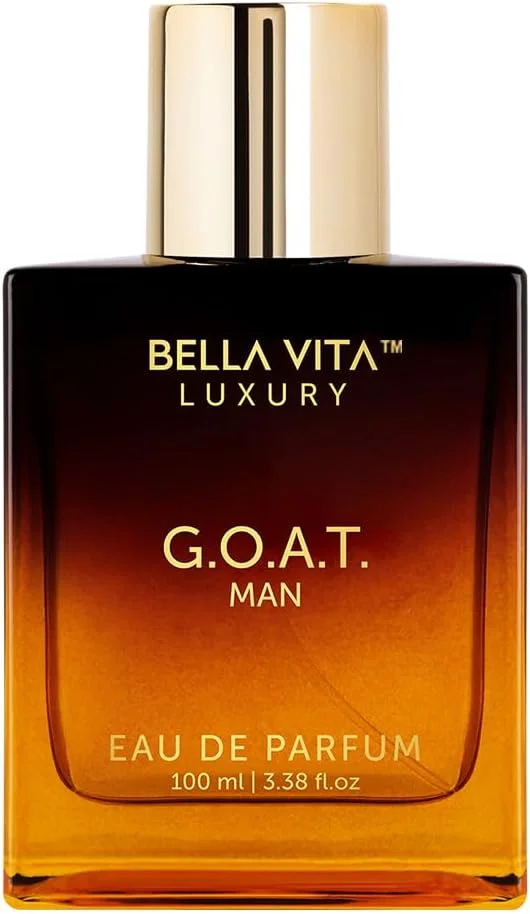 ادکلن مردانه BellaVita Luxury G.O.A.T (۱۰۰ میلی لیتر) | رایحه های طبیعی و با طراوت ترنج، اسطوخودوس و نعناع هندی شرقی | عطر با طراوت برای مردان در تمام دوران | ادکلن مردانه ماندگار