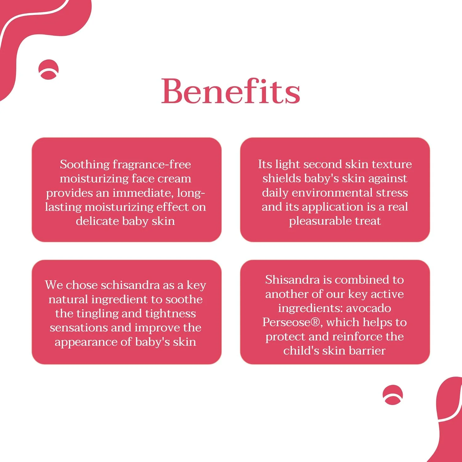 کرم مرطوب کننده تسکین دهنده صورت کودک موستلا - مرطوب کننده صورت برای پوست های بسیار حساس - حاوی آووکادو طبیعی و عصاره شیزاندرا - بدون عطر - 40 میلی لیتر