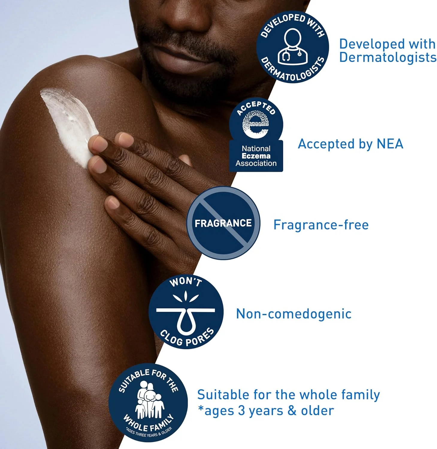 کرم مرطوب کننده سراوی، برای پوست های معمولی تا خشک، مرطوب کننده روزانه صورت و بدن (سایز مسافرتی 57 گرم) کرم مرطوب کننده سراوی، برای پوست های معمولی تا خشک، مرطوب کننده روزانه صورت و بدن (سایز مسافرتی 57 گرم)