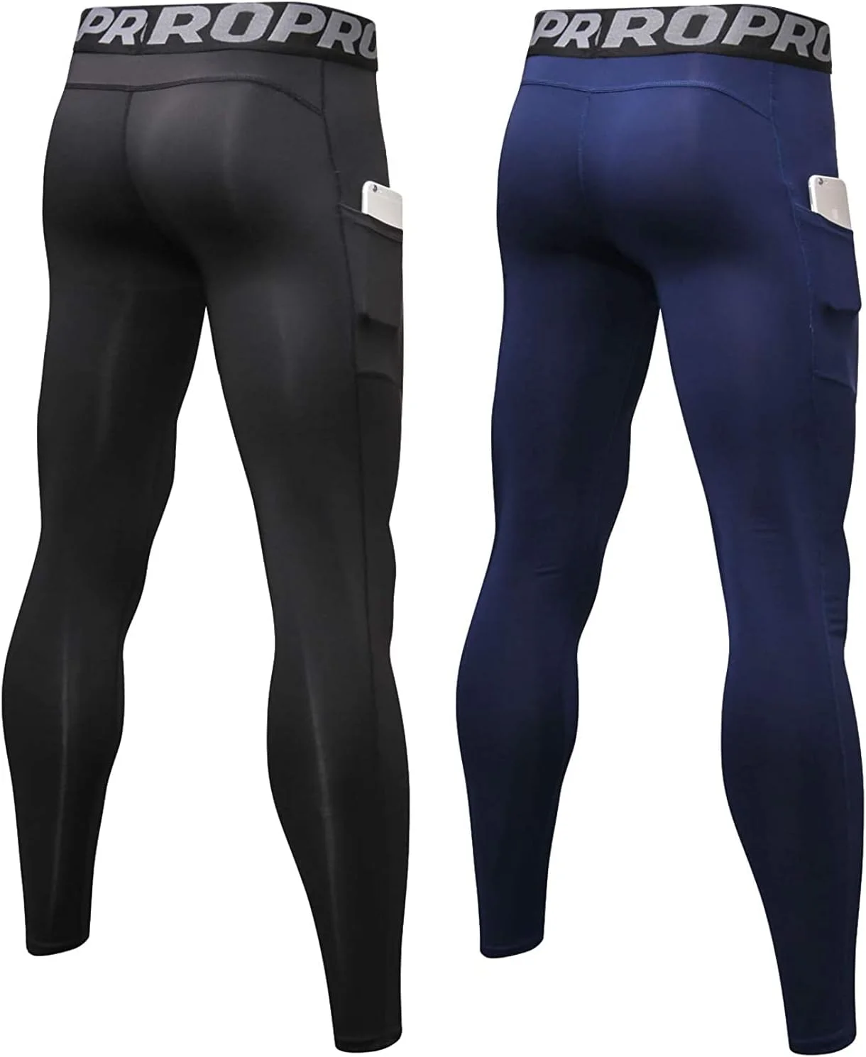 YUSHOW بسته 2 عددی لگینگ ورزشی مردانه، جوراب شلواری فشاری خشک و خنک برای مردان، لایه زیرین، شلوار ورزشی دوچرخه سواری برای تمرینات ورزشی و باشگاه YUSHOW بسته 2 عددی لگینگ ورزشی مردانه، جوراب شلواری فشاری خشک و خنک برای مردان، لایه زیرین، شلوار ورزشی دوچرخه سواری برای تمرینات ورزشی و باشگاه