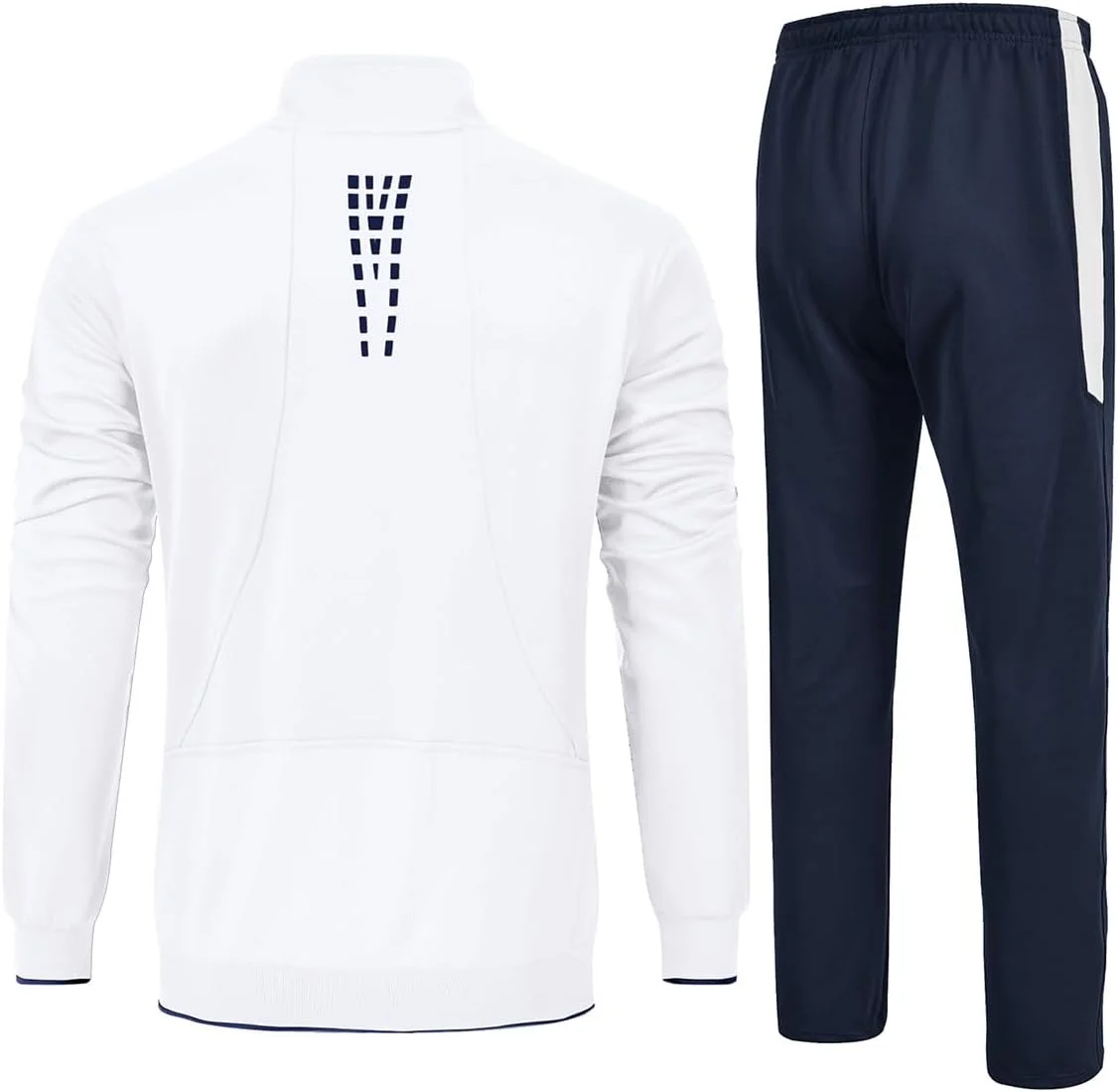 YSENTO ست لباس ورزشی مردانه با زیپ کامل