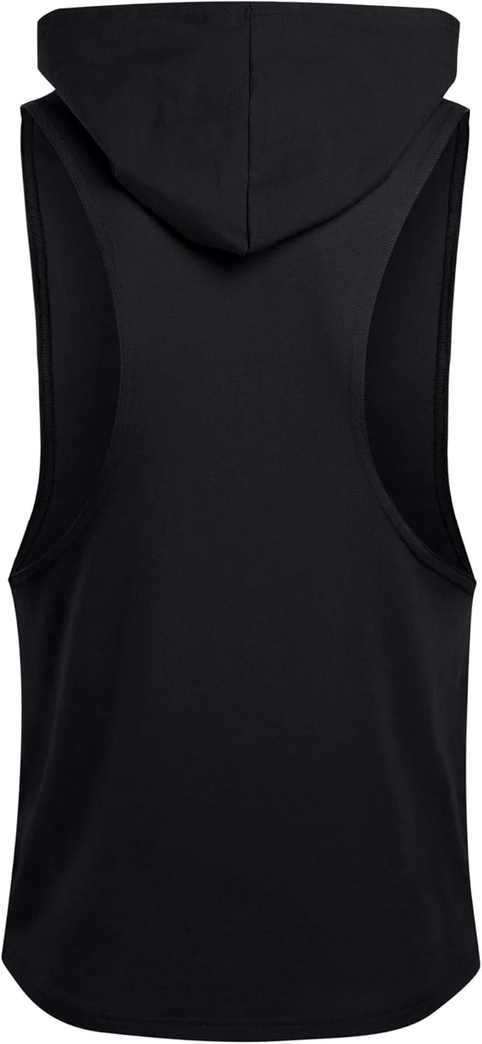 تاپ رکابی مردانه، تیشرت رکابی، لباس ورزشی بدون آستین کلاه دار مناسب باشگاه