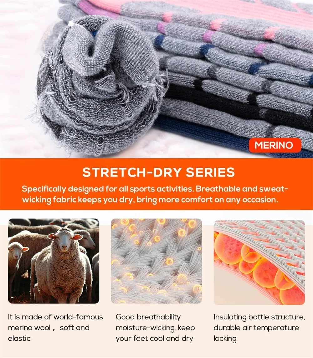 جوراب ساق بلند فشاری YARDHOBI، جوراب های راحت ورزشی، مناسب برای جوراب های اسکی ورزشی، جوراب های اسنوبرد، جوراب های ساق پا اسکی، جوراب های بلند زمستانی برای زنان و مردان ورزش دویدن مسافرت (2 جفت) جوراب ساق بلند فشاری YARDHOBI، جوراب های راحت ورزشی، مناسب برای جوراب های اسکی ورزشی، جوراب های اسنوبرد، جوراب های ساق پا اسکی، جوراب های بلند زمستانی برای زنان و مردان ورزش دویدن مسافرت (2 جفت)