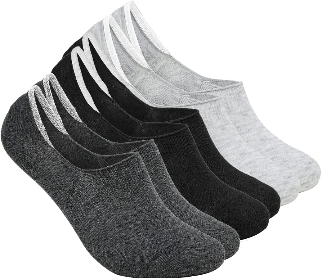 جوراب کالج مردانه و زنانه XJARVIS ضد لغزش، ساق کوتاه، پنبه شانه شده مناسب ورزش، دویدن و پیاده روی، بسته 3 عددی چند رنگ (سایز آزاد) جوراب کالج مردانه و زنانه XJARVIS ضد لغزش، ساق کوتاه، پنبه شانه شده مناسب ورزش، دویدن و پیاده روی، بسته 3 عددی چند رنگ (سایز آزاد)