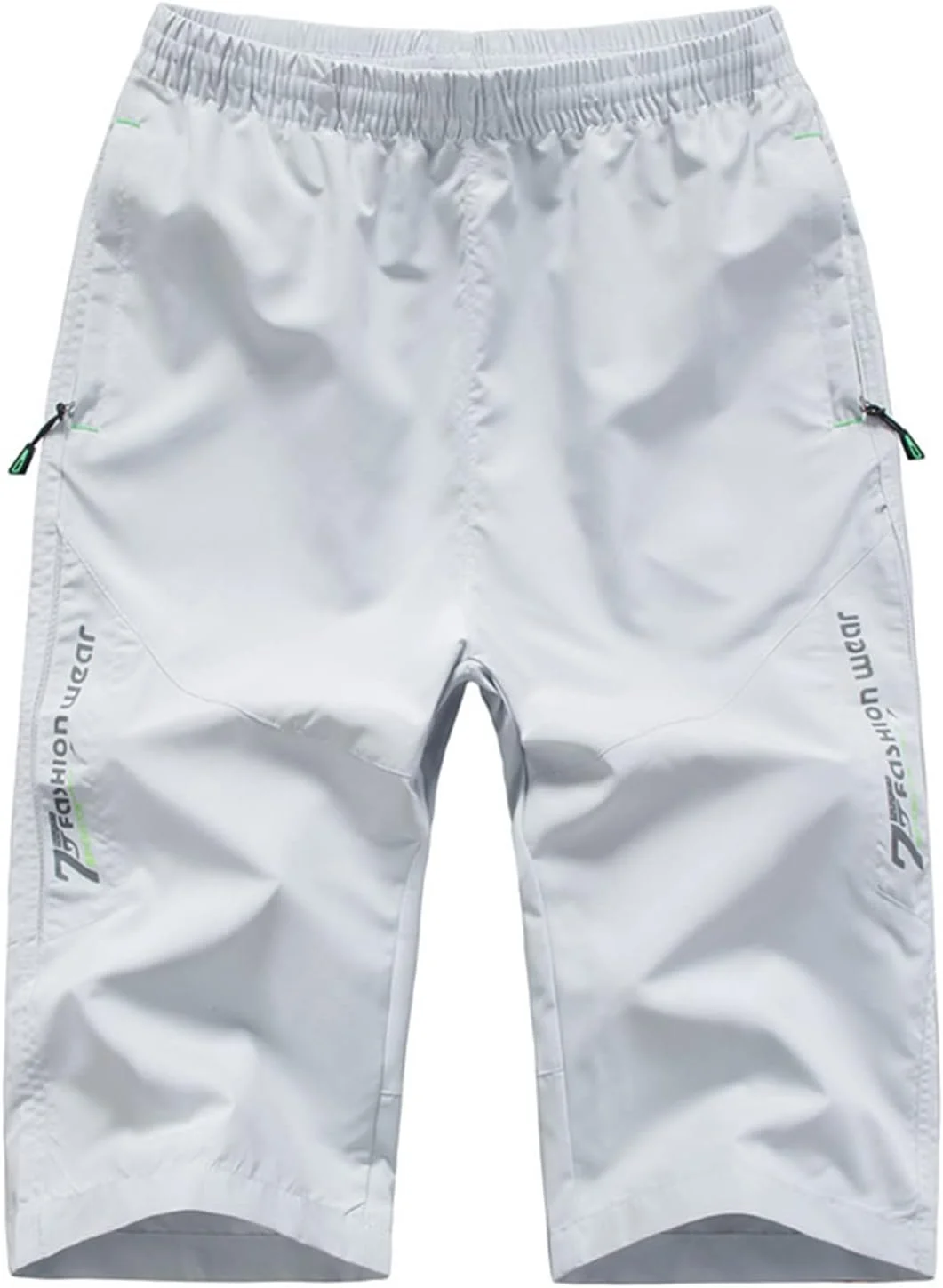 شلوارک مردانه غیر رسمی زیر زانو، خشکشونده سریع، سه ربع، مناسب فصل تابستان، نازک، مناسب باشگاه، دویدن، تمرین، دارای جیب، سفید مایل به کرم، سایز 4X بزرگ شلوارک مردانه غیر رسمی زیر زانو، خشکشونده سریع، سه ربع، مناسب فصل تابستان، نازک، مناسب باشگاه، دویدن، تمرین، دارای جیب، سفید مایل به کرم، سایز 4X بزرگ