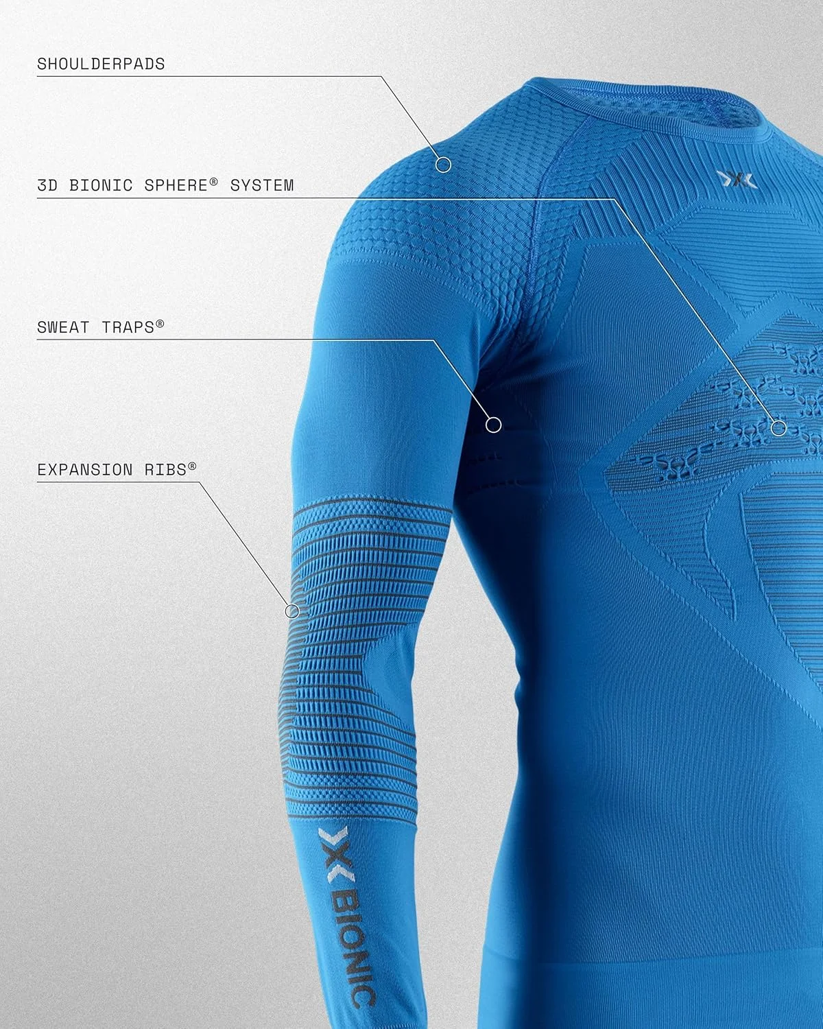 تی شرت آستین بلند مردانه X-Bionic Energizer 4.0 یقه گرد تی شرت آستین بلند مردانه X-Bionic Energizer 4.0 یقه گرد