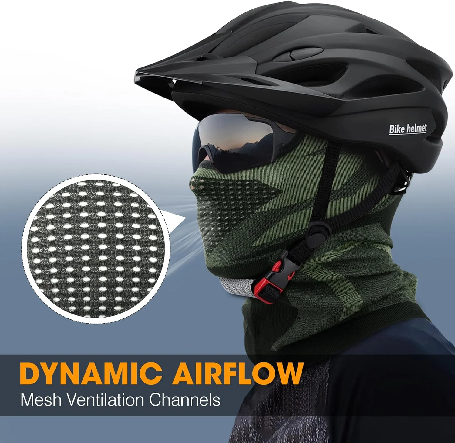 کلاه بالاکلاوا زمستانی WTACTFUL مناسب اسکی و ورزش های فضای باز، موتورسواری، رانندگی، اسنوبورد، ضد باد و گرم، مناسب آقایان و بانوان