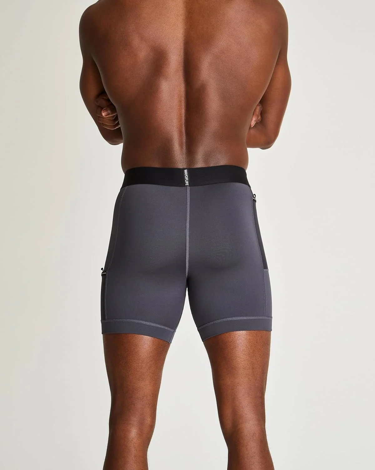 شورت ورزشی فشاری مردانه WOLACO North Moore با جیب موبایل شورت ورزشی فشاری مردانه WOLACO North Moore با جیب موبایل