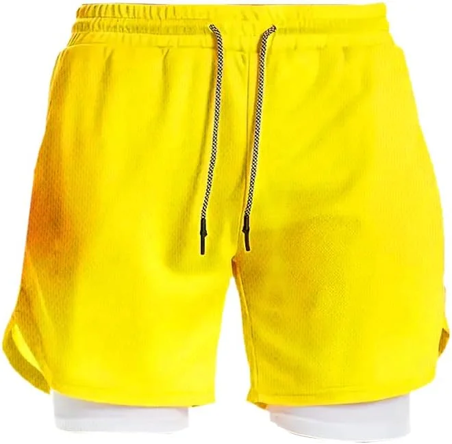 شورت ورزشی مردانه VITION، شورت ورزشی مردانه مناسب دویدن، شورت ورزشی مردانه بند دار، شورت ورزشی دو لایه گشاد با 4 جیب شورت ورزشی مردانه VITION، شورت ورزشی مردانه مناسب دویدن، شورت ورزشی مردانه بند دار، شورت ورزشی دو لایه گشاد با 4 جیب