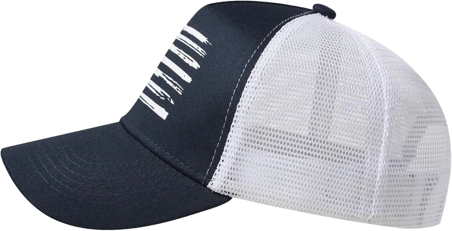 کلاه بیسبالی VIONLAN با طرح پرچم آمریکا، کلاه نقاب دار مناسب مردان و زنان، لوگوی برجسته سه بعدی، قابل تنظیم، کلاه توری پشتی کلاه بیسبالی VIONLAN با طرح پرچم آمریکا، کلاه نقاب دار مناسب مردان و زنان، لوگوی برجسته سه بعدی، قابل تنظیم، کلاه توری پشتی