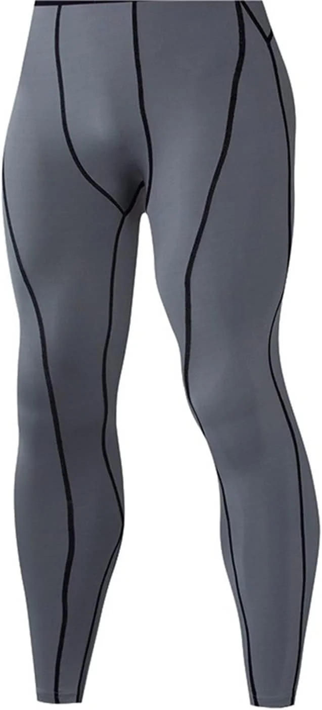 شلوار فشاری مردانه لباس ورزشی جوراب شلواری ورزشی مردانه تمرین ساق شلواری باشگاه تناسب اندام پایین تنه ورزشی شلوار ورزشی مردانه (خاکستری، XL) شلوار فشاری مردانه لباس ورزشی جوراب شلواری ورزشی مردانه تمرین ساق شلواری باشگاه تناسب اندام پایین تنه ورزشی شلوار ورزشی مردانه (خاکستری، XL)