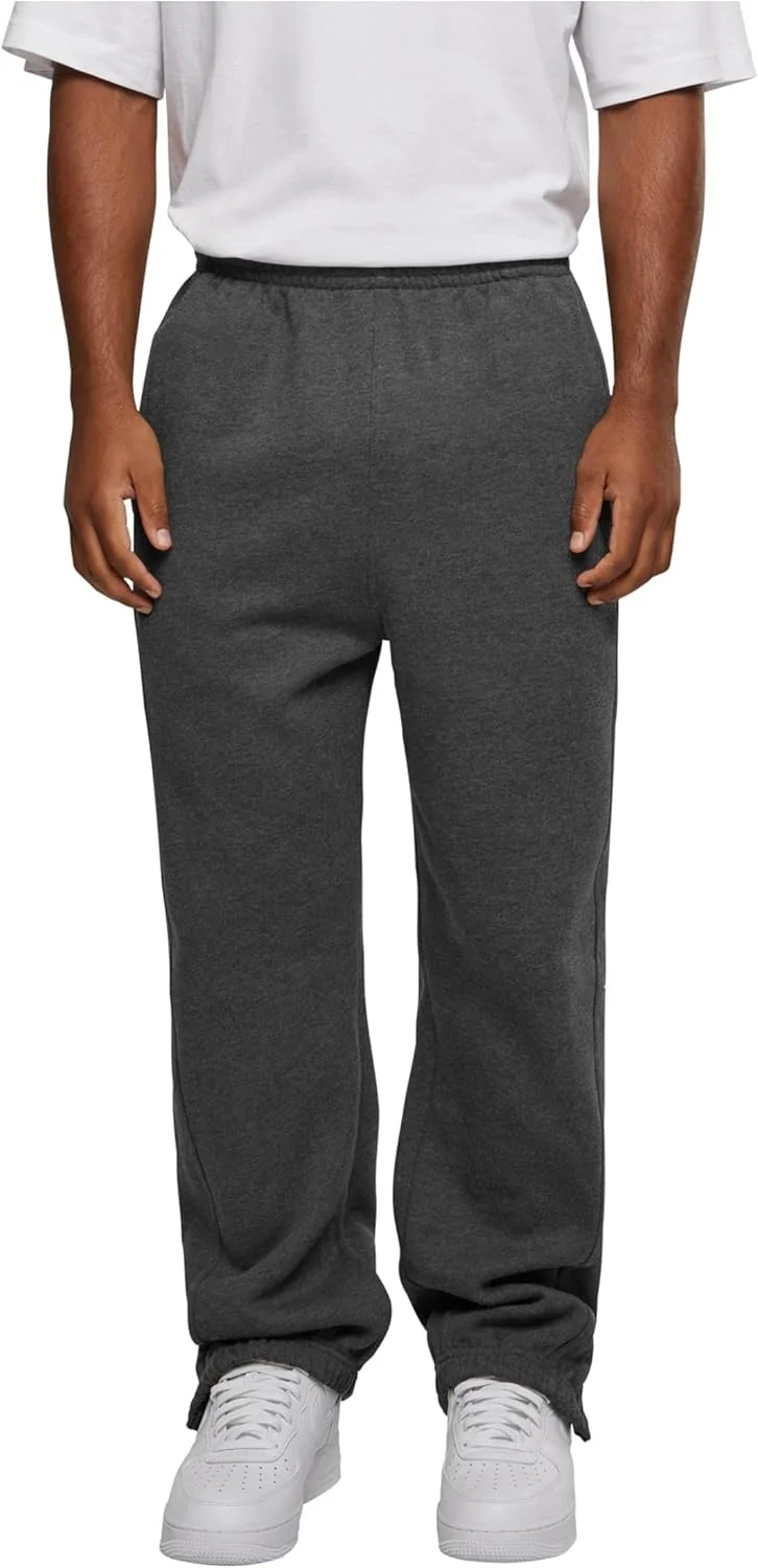 شلوار ورزشی مردانه Urban Classics، شلوار جاگر بند دار، شلوار ورزشی با کمر کشی، شلوار گرمکن با مچ پا زیپ دار کشی، مدل آزاد (تک عددی)