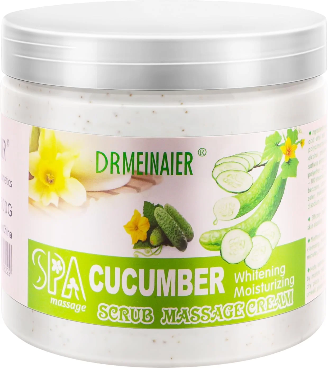 کرم اسکراب صورت و بدن VIYA کرم لایه بردار مغذی و مرطوب کننده مراقبت از پوست (خیار)