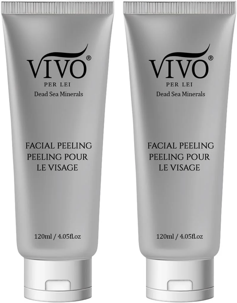 ژل لایه بردار صورت ویوو پر لی - لایه بردار صورت با مواد معدنی دریای مرده - ژل لایه بردار ملایم برای صورت - 120 میلی لیتر - بسته 2 عددی