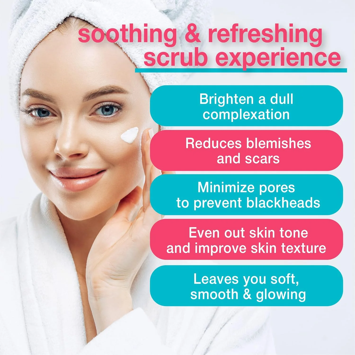 اسکراب میکرودرم ابریژن صورت و لایه بردار صورت - کرم لایه بردار صورت با کریستال های مشابه مورد استفاده متخصصین پوست - سایز بزرگ 113 گرم - بهترین برای ضد پیری، جای جوش، تیرگی، چروک و منافذ