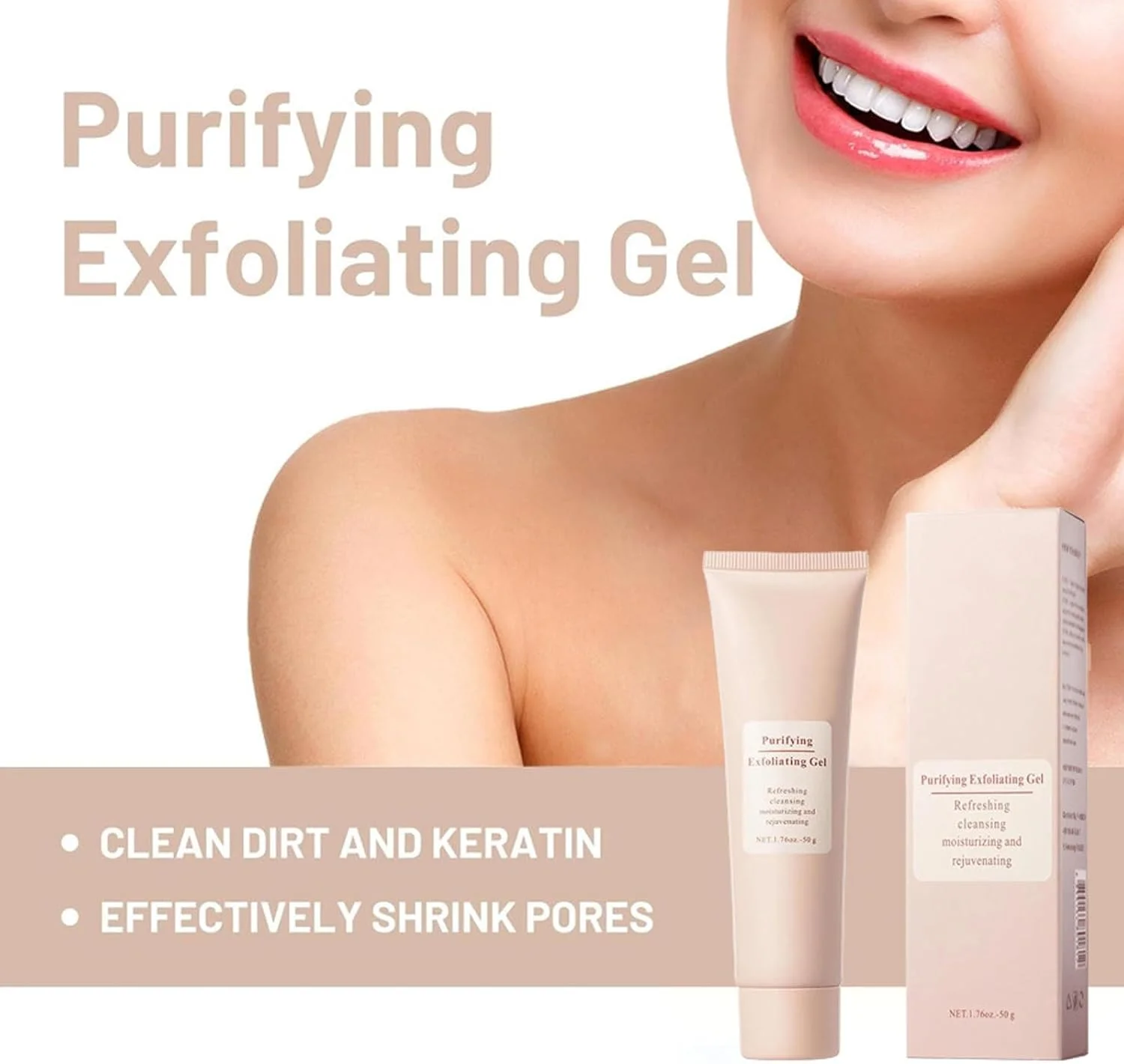 کرم لایه بردار و پاک کننده صورت و بدن - اسکراب ژلی برای صورت و بدن