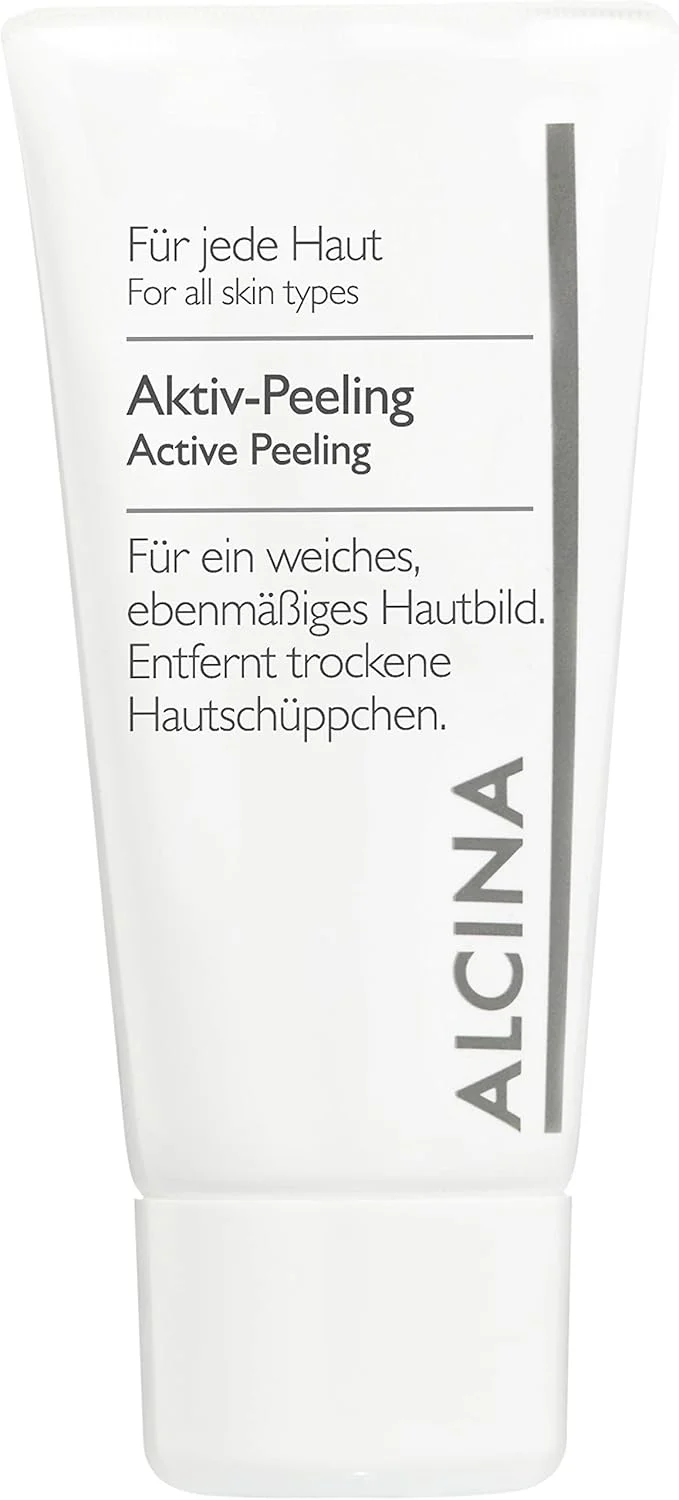 لایه بردار فعال صورت آلسینا مناسب انواع پوست، از بین برنده سلول های مرده پوست، لایه برداری و روشن کننده پوست، کاهش لک های تیره - 50 میلی لیتر، ساخت آلمان