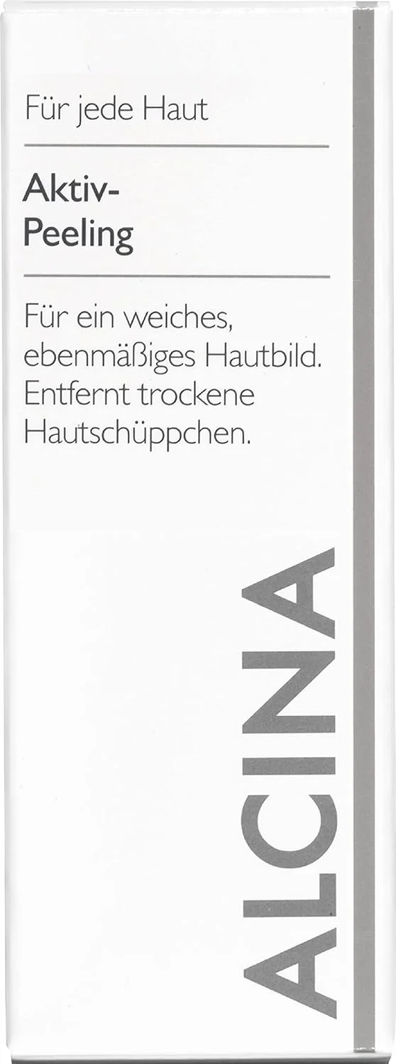لایه بردار فعال صورت آلسینا مناسب انواع پوست، از بین برنده سلول های مرده پوست، لایه برداری و روشن کننده پوست، کاهش لک های تیره - 50 میلی لیتر، ساخت آلمان