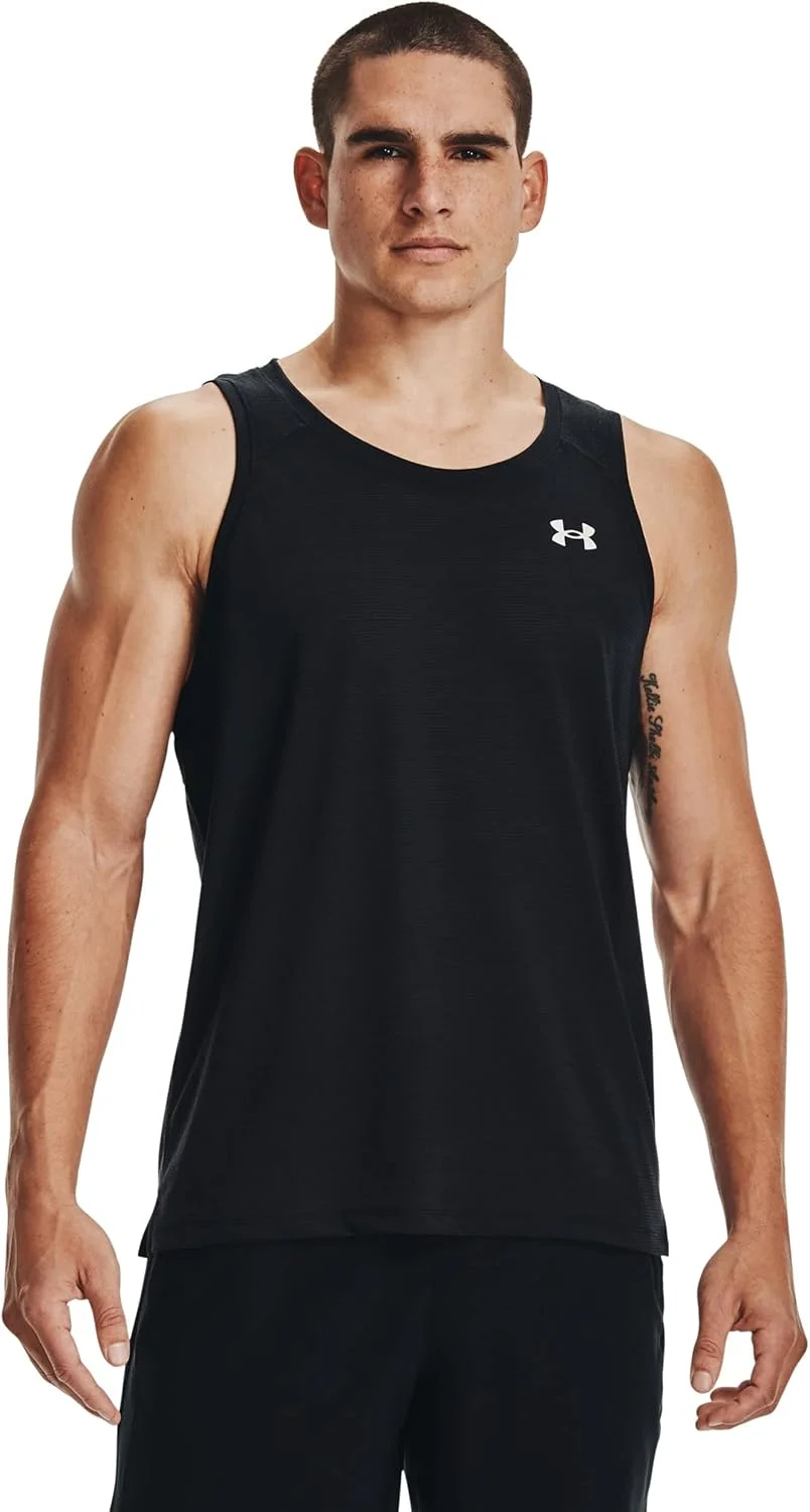 تاپ ورزشی مردانه آندر آرمور مدل Streaker بدون آستین