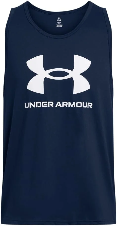 تی شرت رکابی مردانه آندر آرمور مدل Sportstyle با لوگو