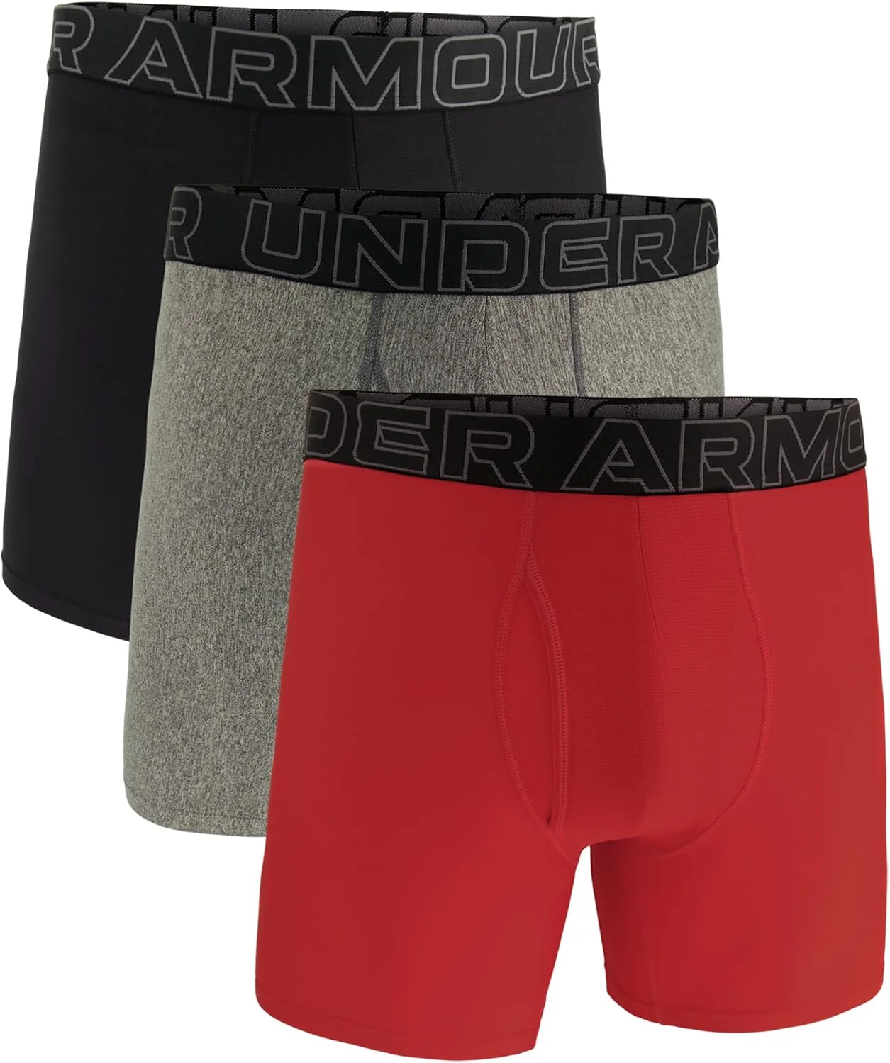 باکسر شورت مردانه آندر آرمور مدل Ua Performance Tech Boxerjock بسته 3 عددی