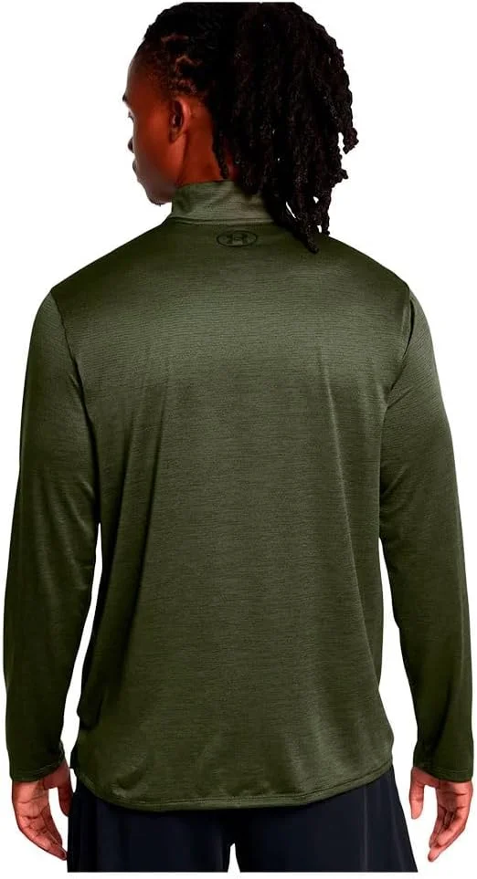 تی شرت نیم زیپ مردانه آندر آرمور مدل Ua Tech Vent