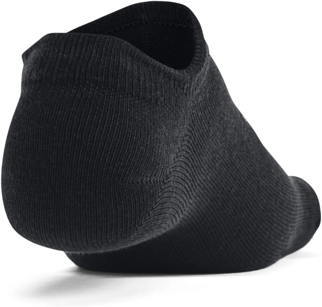 جوراب ورزشی بدون ساق آندر آرمور مدل Essential بسته 6 عددی، مناسب آقایان و بانوان