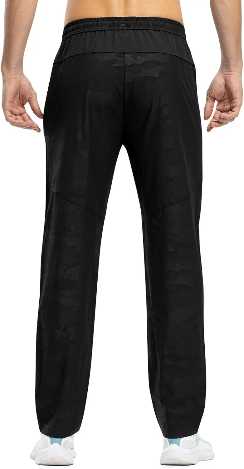 شلوار مردانه سبک وزن TBMPOY مناسب پیاده روی، مسافرت، تنفسی، ورزشی، ماهیگیری، جاگر فعال با جیب های زیپ دار