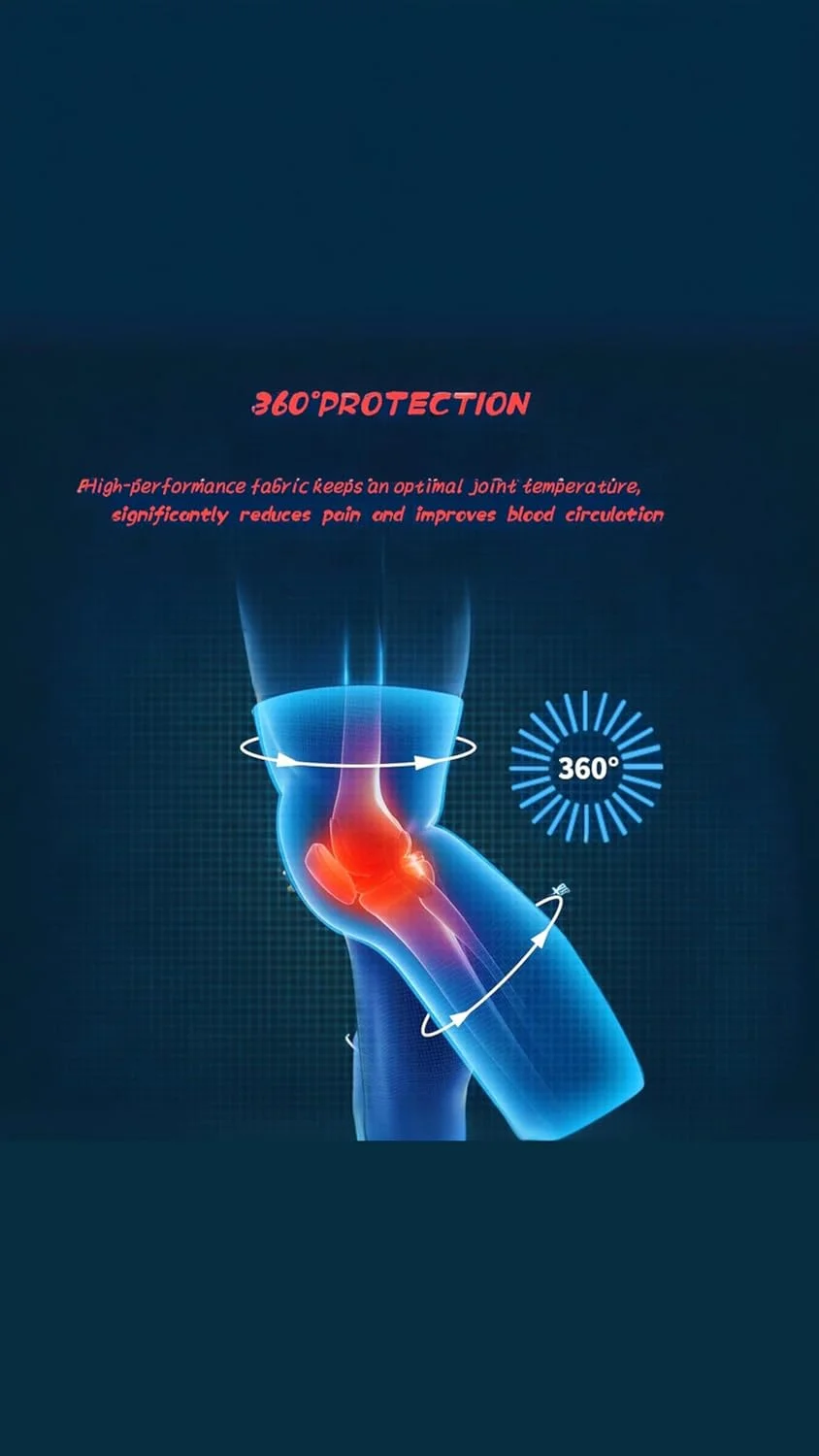 آستین ساق پا فشاری سون سوییت برای مردان و زنان - محافظت کامل پا برای ورزش، آرتروز و رگ‌های واریسی - افزایش عملکرد و کاهش تورم - برای بسکتبال، دوچرخه‌سواری، فوتبال