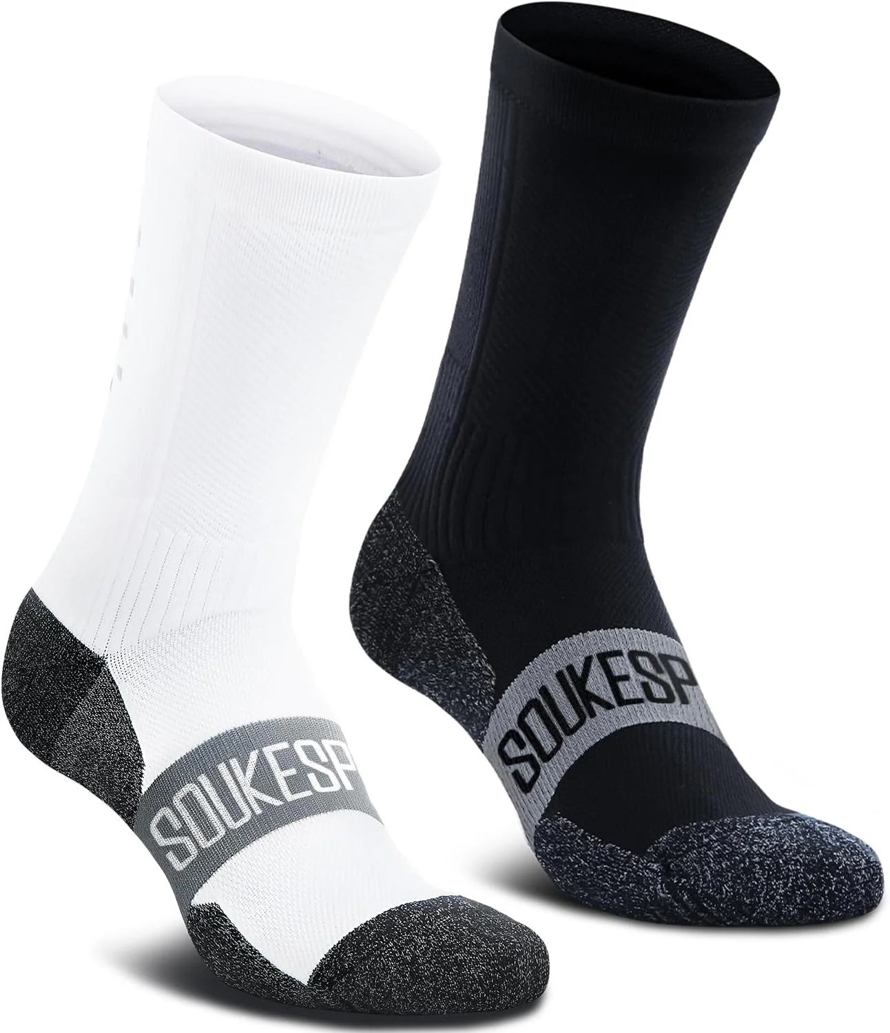 جوراب ساق کوتاه ورزشی سوک مناسب دوچرخه سواری، تنفسی و دارای بالشتک، مناسب دویدن برای آقایان و بانوان، سایز آزاد