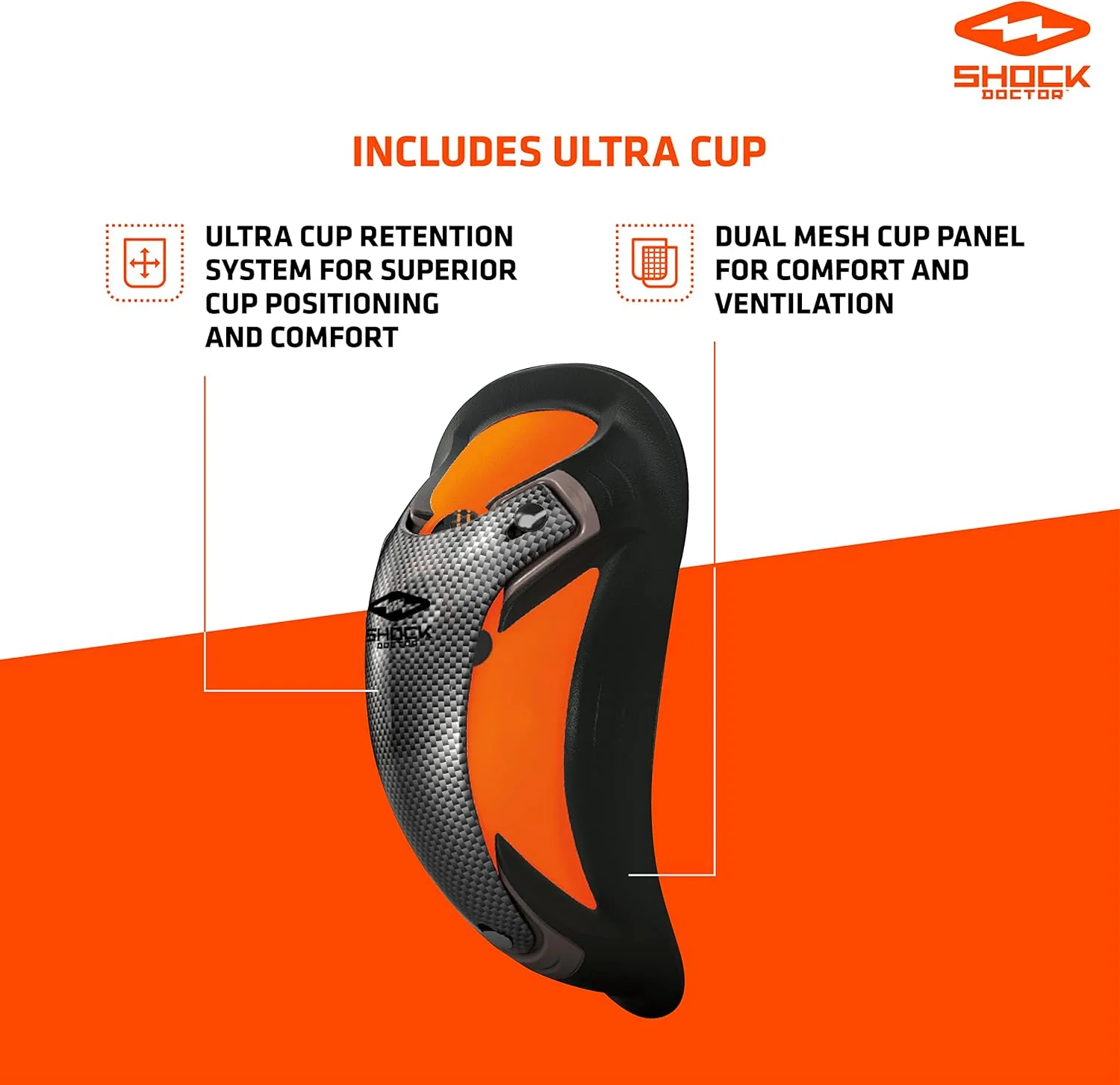 شورت فشاری مردانه شاک دکتر مدل Ultra Pro Boxer با محافظ تهویه دار و جذب رطوبت، سایز بزرگسال شورت فشاری مردانه شاک دکتر مدل Ultra Pro Boxer با محافظ تهویه دار و جذب رطوبت، سایز بزرگسال