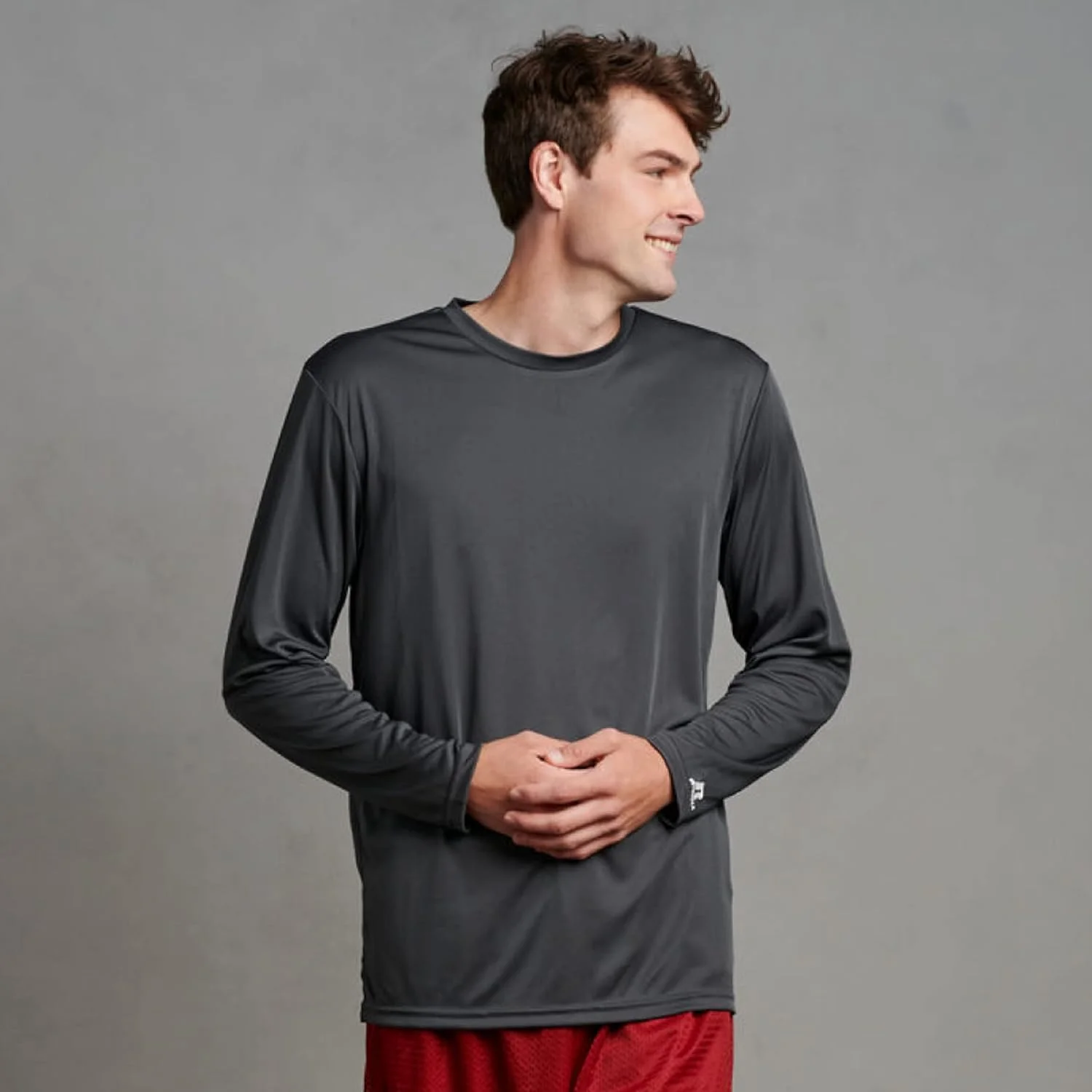 تی شرت آستین بلند ورزشی مردانه راسل اتلتیک