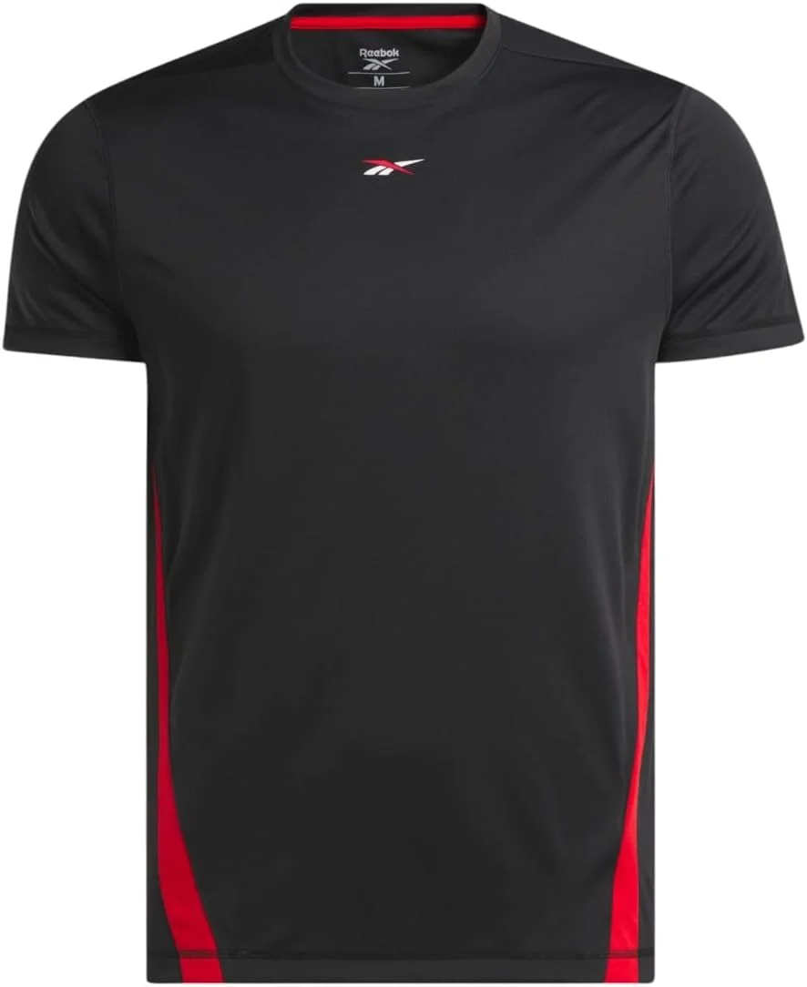 تی شرت مردانه ریباک مدل Id Train Energy Tech مشکی سایز XL