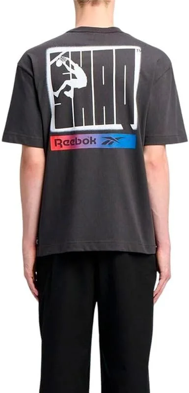 تی شرت مردانه ریباک مدل Gs Hs Shaq Silo Logo، مشکی