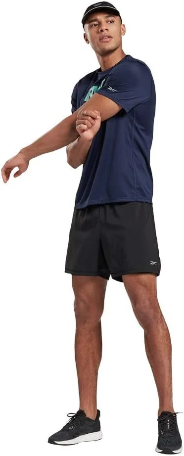 تی شرت ورزشی مردانه ریباک مدل Re SS Graphic Tee