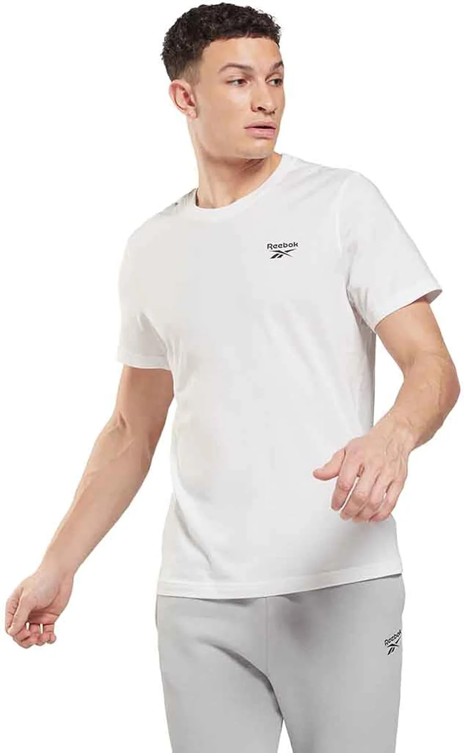 تی شرت مردانه ریباک با لوگوی کوچک مدل Identity