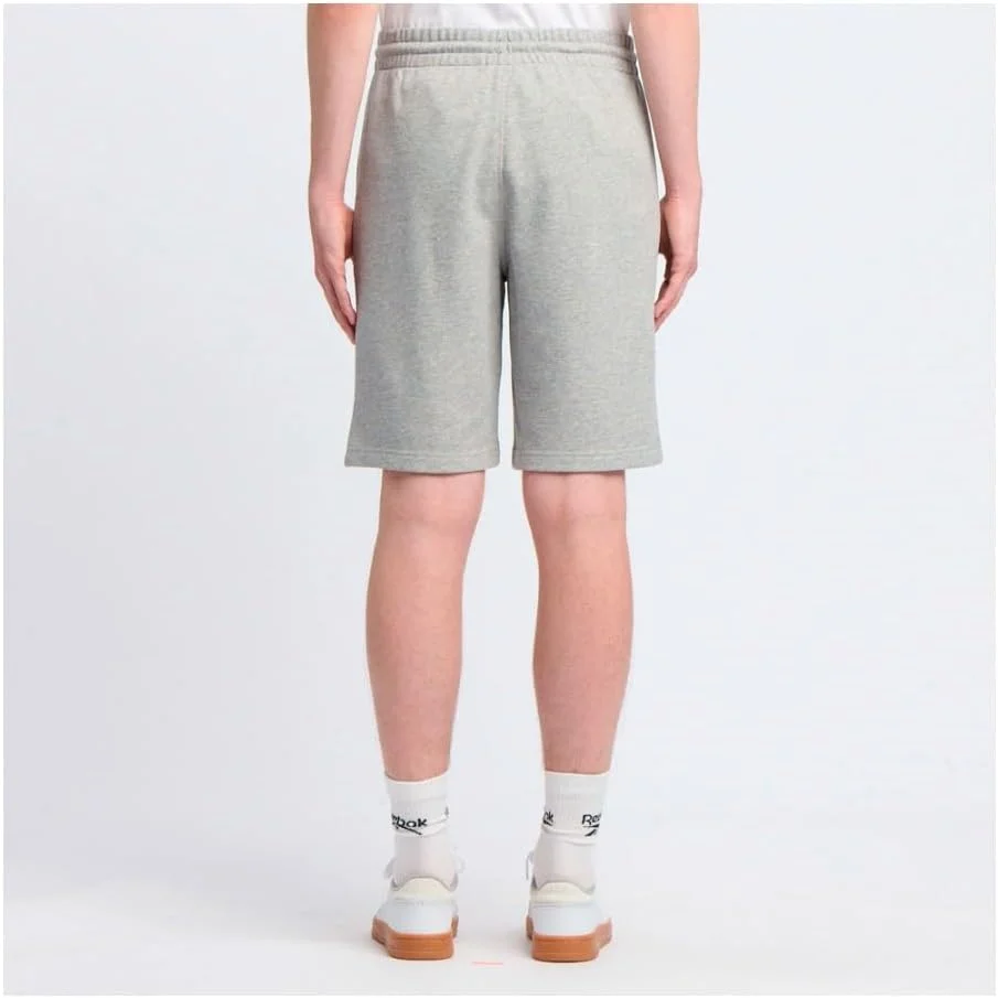 شلوارک مردانه ریباک Identity با لوگوی کوچک، طوسی خاکستری/قرمز وکتور، سایز M