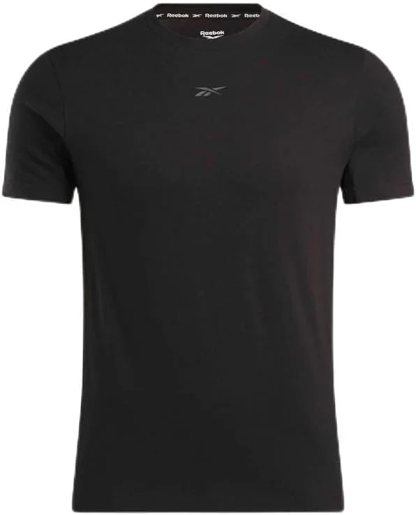 تی شرت ورزشی مردانه ریباک مدل Athlete، مشکی، سایز M