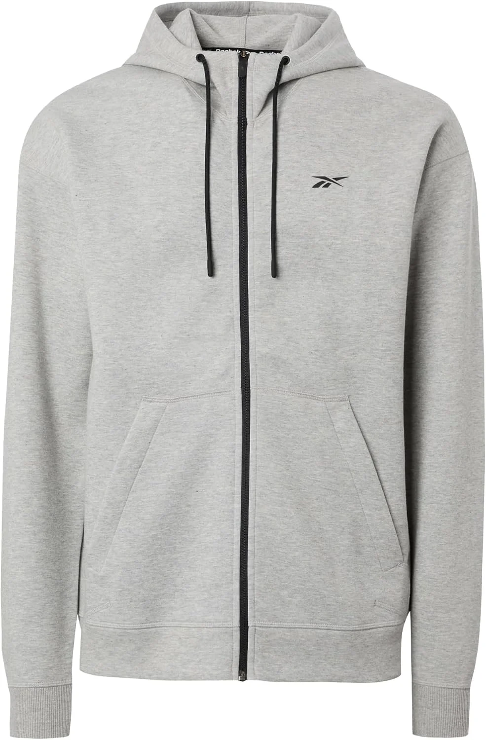 کاپشن مردانه ریباک مدل Athlete Full Zip طوسی خاکستری سایز XS