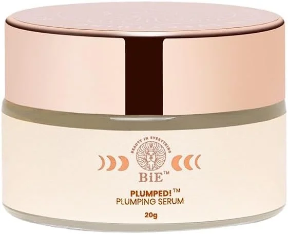BiE Plumped! - سرم تقویت کننده با کلاژن، سلول های بنیادی و اسید هیالورونیک | برای پوست های خشک، مختلط، حساس | سرم صورت | برای پوست درخشان، هیدراته و جوان | برای آقایان و بانوان | بدون ایجاد حساسیت