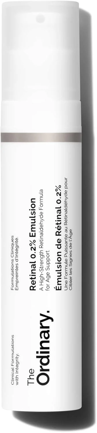امولسیون رتینال 0.2% اوردینری، سرم رتینوئید بسیار موثر برای مراقبت فشرده ضد پیری، 15 میلی لیتر