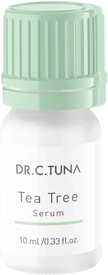سرم درخت چای دکتر سی تونا فارماسی، سرم مراقبت از پوست، درمان لکه‌های پوستی، هدف قرار دادن قرمزی، برجستگی‌ها، پوست خشک و خارش‌دار، ترمیم و آبرسانی پوست، پشتیبانی طبیعی از مراقبت از پوست کل بدن، 10 میلی‌لیتر