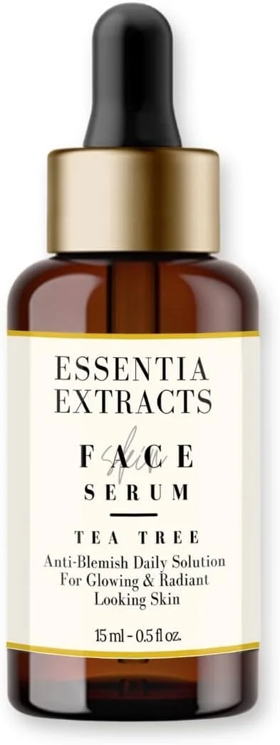 سرم صورت درخت چای ضد لک اسنتیا اکسترکتس برای پوست درخشان و شفاف، فرمول مرطوب کننده سبک وزن با جذب سریع برای انواع پوست (15 میلی لیتر)