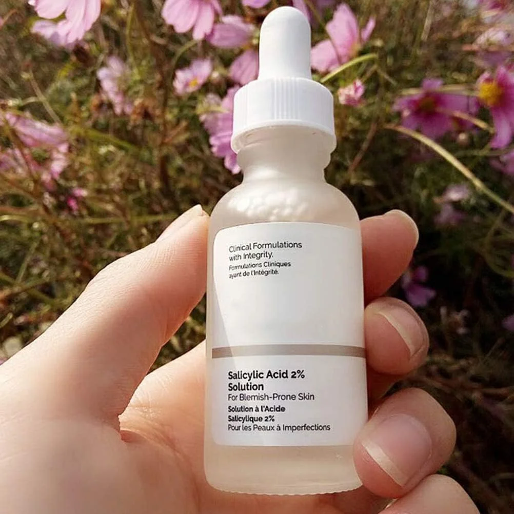 محلول لایه بردار، اسانس 2% سالیسیلیک اسید از بین برنده جوش های سرسیاه 30 میلی لیتر، سرم اسانس صورت سالیسیلیک اسید، مایع از بین برنده جوش های سرسیاه