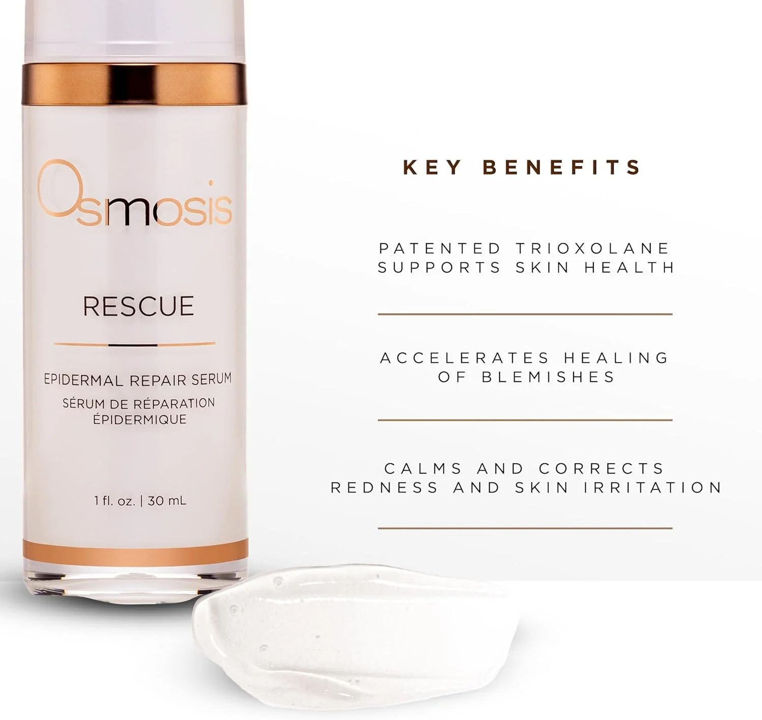 سرم ترمیم کننده پوست Osmosis Skincare Rescue Epidermal Repair Serum حجم 30 میلی لیتر