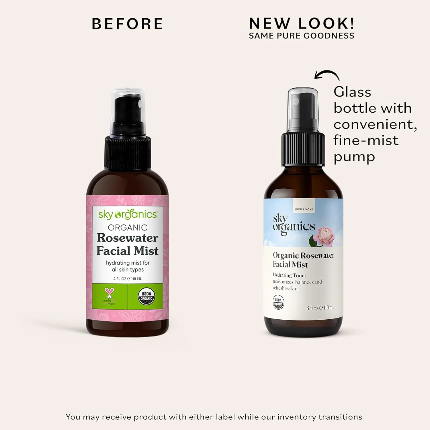 تونر گلاب ارگانیک Sky Organics (۱۱۸ میلی لیتر) تونر گلاب ۱۰۰٪ خالص تقطیر شده برای صورت و مو - بهترین پاک کننده ملایم صورت - پوست خشک و مستعد جوش برای سرم ها، مرطوب کننده ها و آرایش تونر گلاب ارگانیک Sky Organics (۱۱۸ میلی لیتر) تونر گلاب ۱۰۰٪ خالص تقطیر شده برای صورت و مو - بهترین پاک کننده ملایم صورت - پوست خشک و مستعد جوش برای سرم ها، مرطوب کننده ها و آرایش