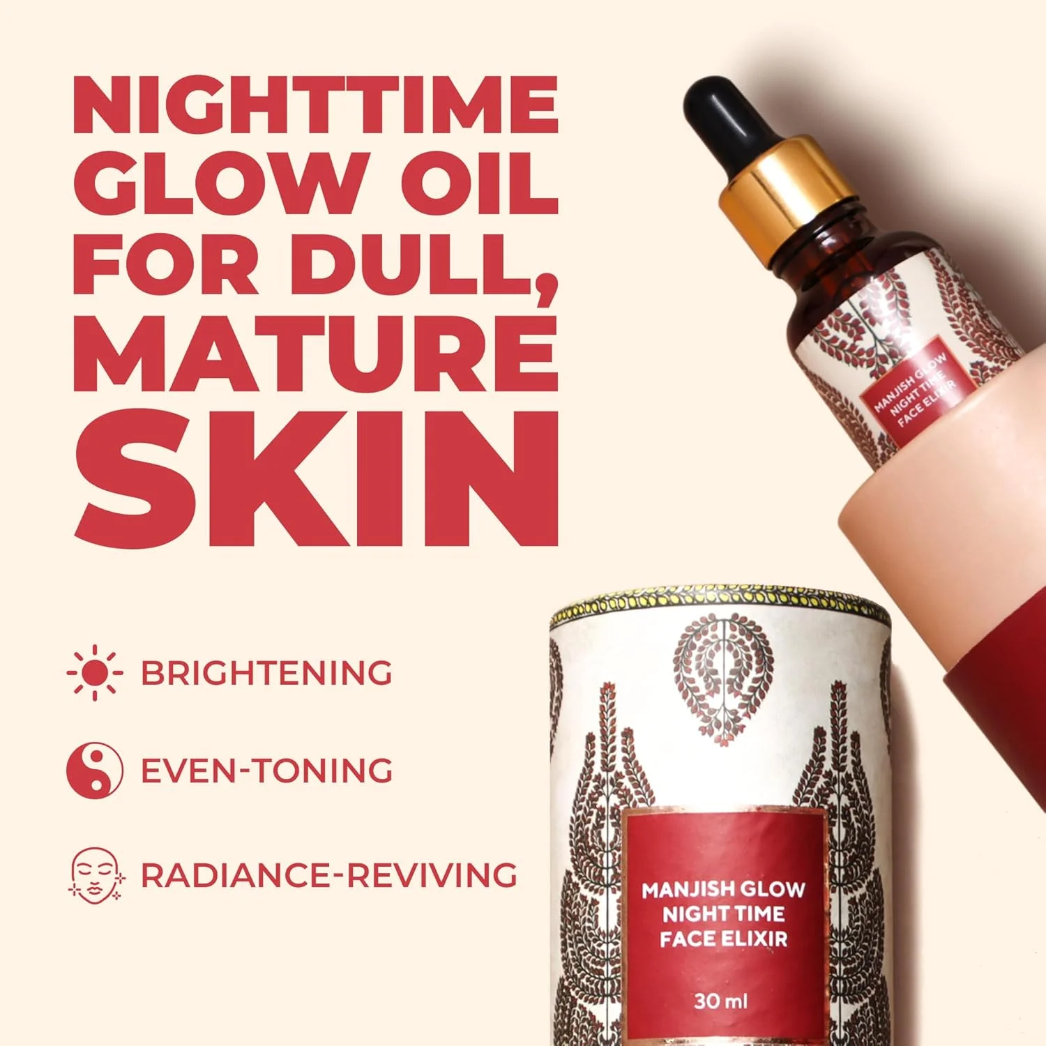 احیا کننده جوانی یاواری آیورا | مرطوب کننده گیاهی برای پوست های خشک و دارای نشانه های افزایش سن | سرم گردن، صورت و دکلته حاوی ماش سیاه | جایگزینی برای مرطوب کننده های ضد نشانه های افزایش سن | کاهش ظاهر خطوط ریز و چین و چروک | 30 میلی لیتر