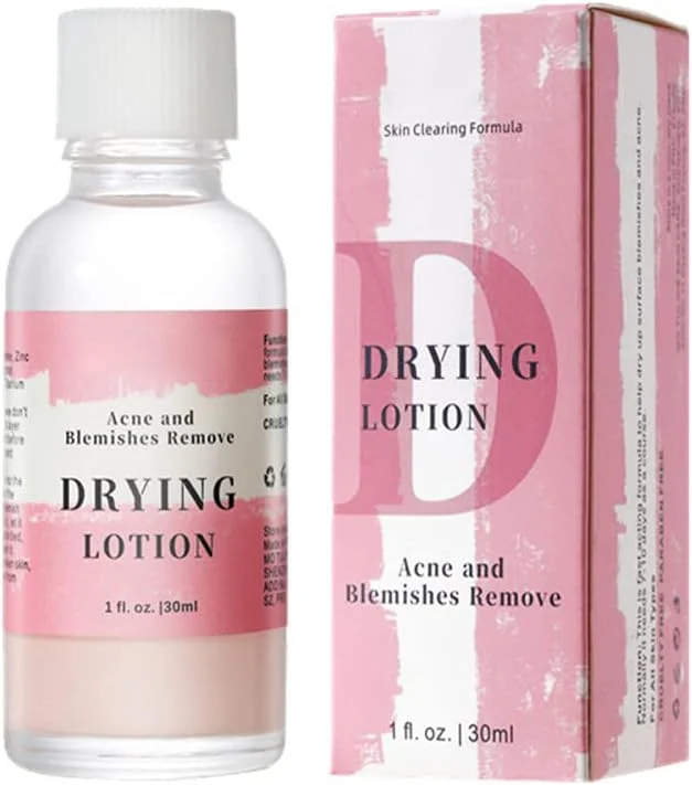 کرم درمان صورت، لوسیون خشک کننده موثر، سرم ضد جوش، از بین برنده آلودگی، چربی، جوش و لک